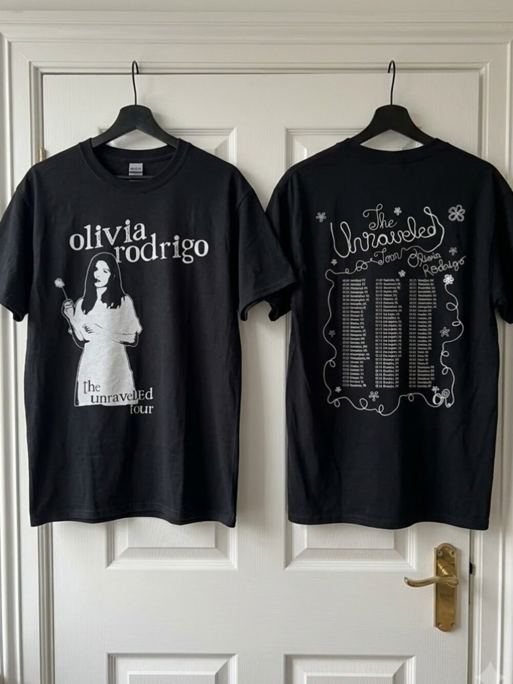 Olivia Todrigo unraveled dandelion tour t-shirt